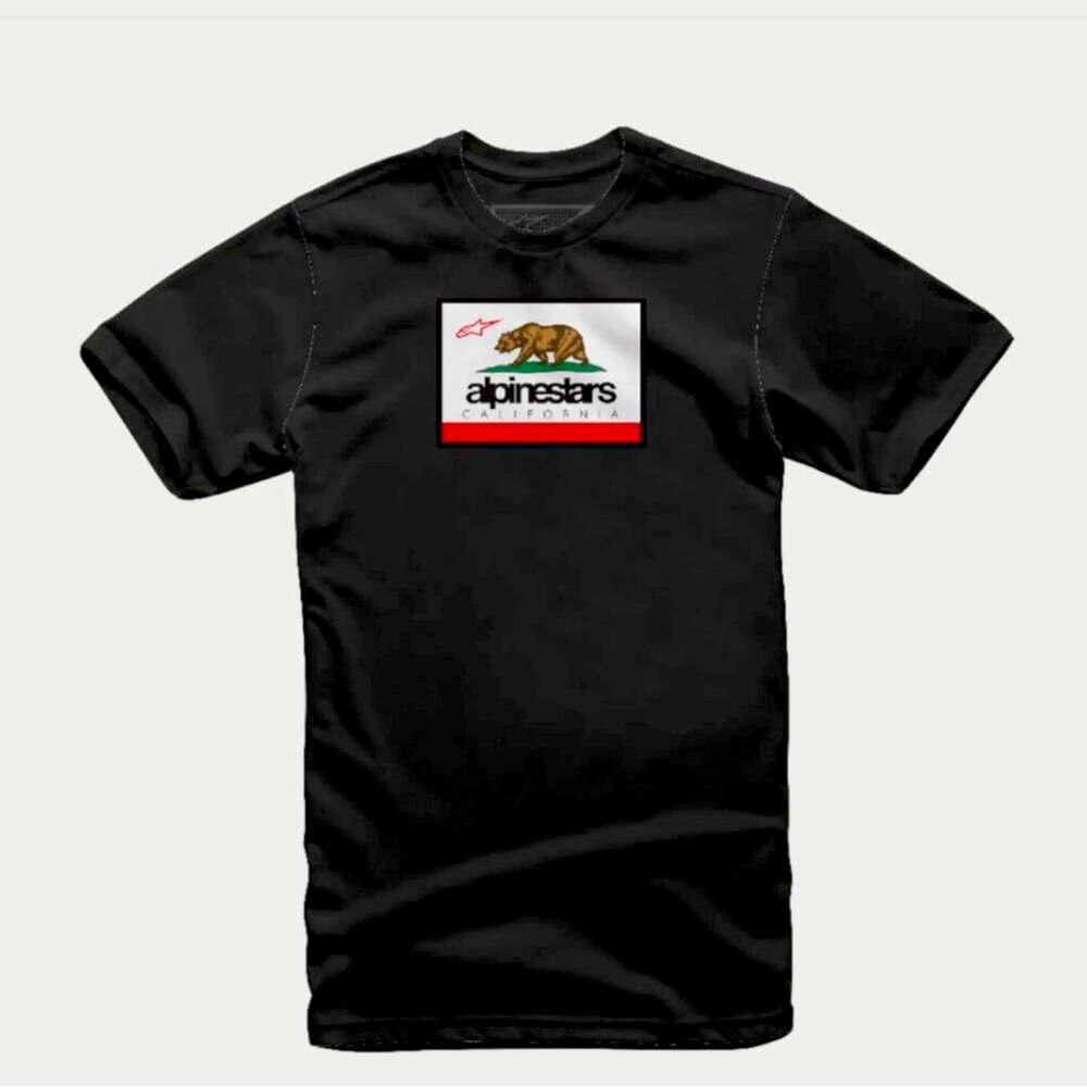 NWT Alpinestars Cali 2.0 Tee in black size M